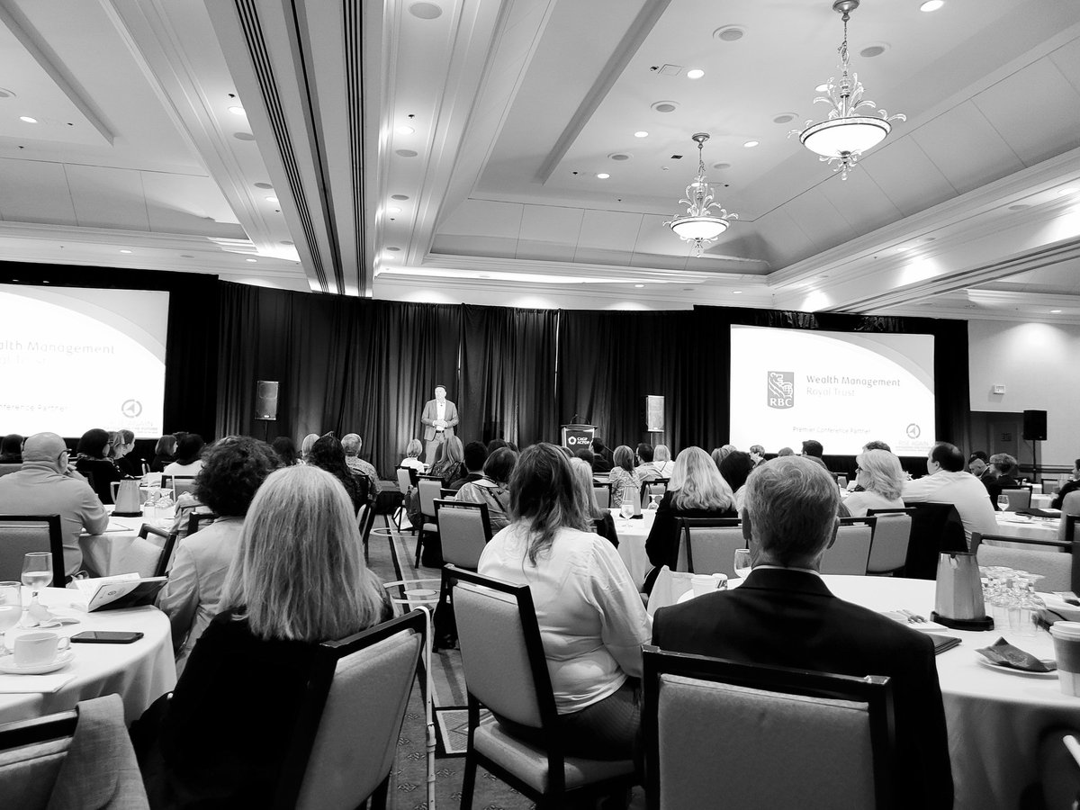 "The world's on tilt right now." - David Chilton. So true. That's why it's important to remain positive, to keep giving, to give back. #CAGP22