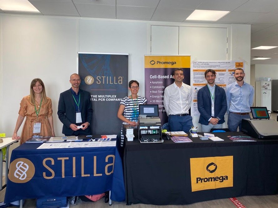 Stilla Technologies (@stillatech) on Twitter photo We’re feeling inspired after participating in the Bioserra LabCluster Tour with other innovative companies including our partner <a href="/promega/">Promega Corporation</a>. The Stilla team presented on high-multiplexing #digitalPCR tech in oncology—from clinical research to drug development to patient follow-up. We’re feeling inspired after participating in the Bioserra LabCluster Tour with other innovative companies including our partner <a href="/promega/">Promega Corporation</a>. The Stilla team presented on high-multiplexing #digitalPCR tech in oncology—from clinical research to drug development to patient follow-up.