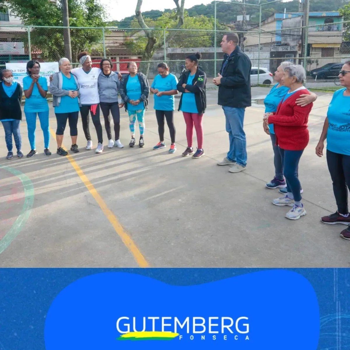 gutopfonseca's tweet photo. Alô Merck! Alô Curicica! 💪🏻

O bom dia está especial! 

Hoje começamos o nosso dia, visitando e palestrando sobre o novo cenário do esporte no estado. 🏅

Essa troca de experiências, é sem dúvidas um momento diferenciado.

#CompromissoComAVerdade 

#RJ #esporte #juntos https://t.co/ahpl7WqxVa