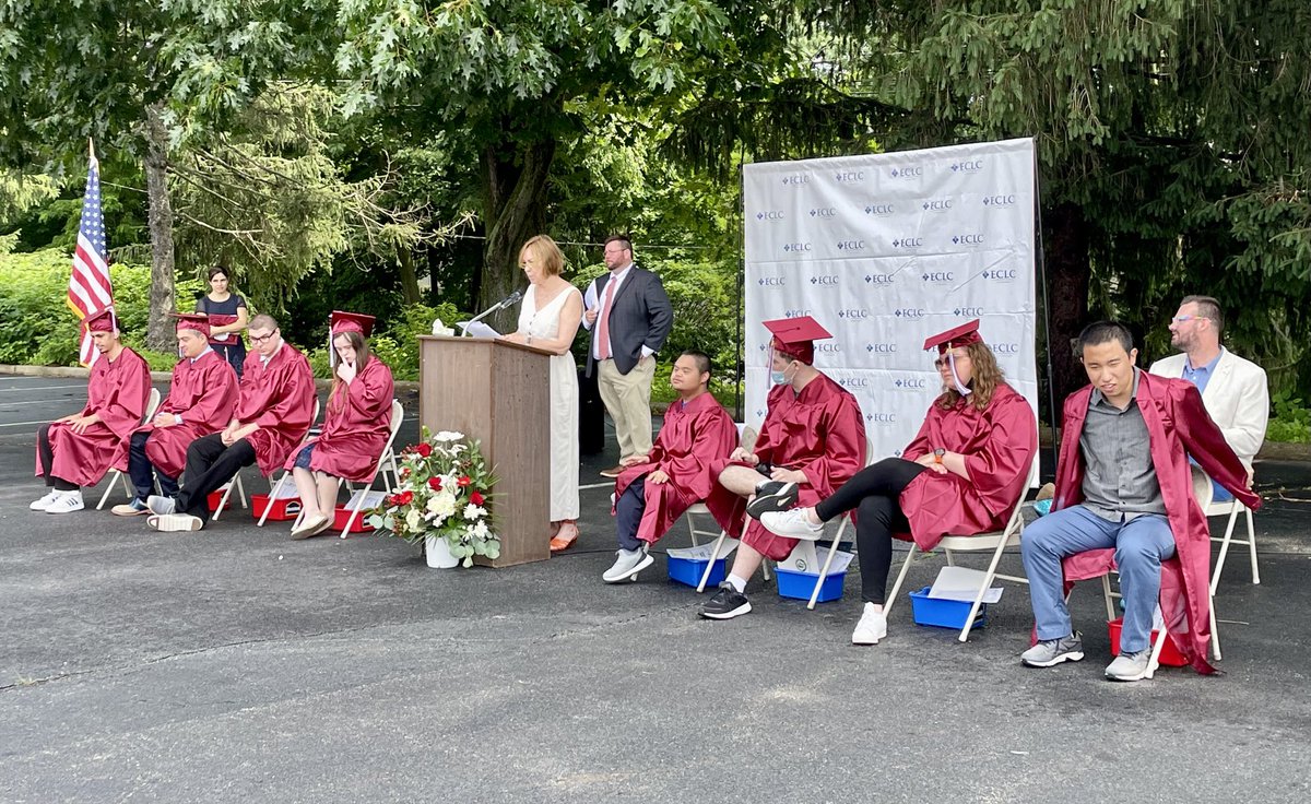 So proud of our Ho-Ho-Kus school grads! 🎓 Thanks to our public school student friends for the beautiful music! ⁦<a href="/HHK_School/">Ho-Ho-Kus School</a>⁩ #graduation2022 #specialneeds #autism #downsyndrome