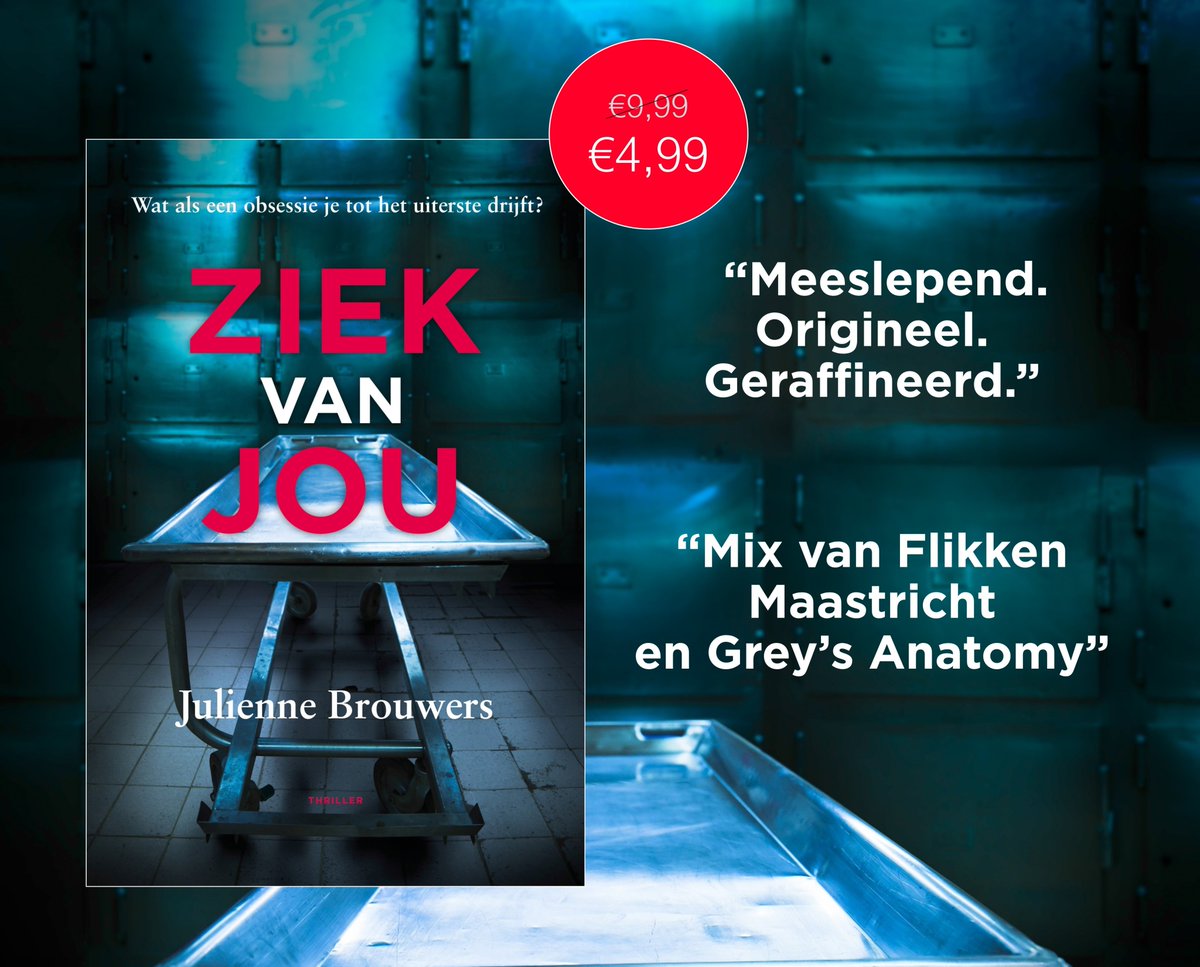 mijn nieuwe thriller 'Ziek van Jou' is deze week te beluisteren in de boekbespreking-podcast van @DailyChannelFM, naast oa <a href="/iljagort/">Ilja Gort</a>, de auteur die nav de columns in <a href="/NRC_Boeken/">NRC Boeken</a> veel besproken raakte
bit.ly/37X6ble
bit.ly/3NQ8NkO