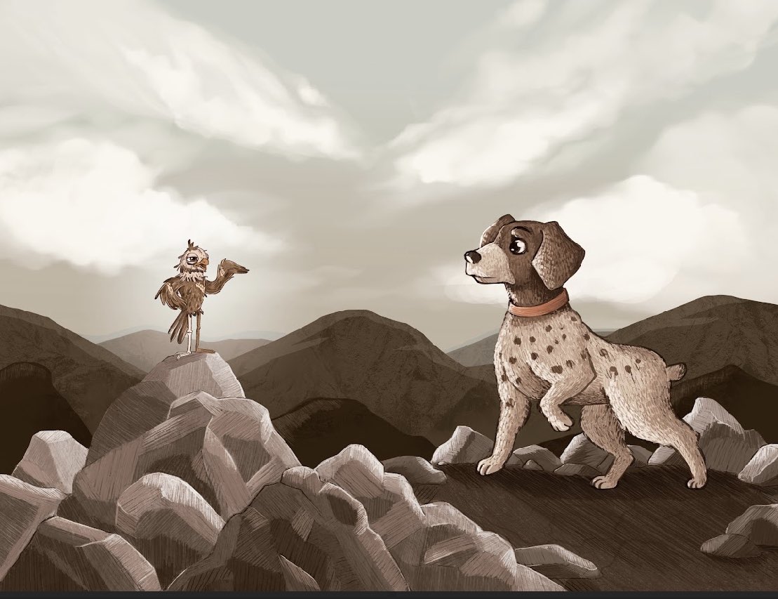 david_comesana's tweet photo. “El viaje de Tara, la perra tuerta”, un cuento ilustrado basado en la historia real de una superviviente. En el Corte inglés, fnac y Amazon!!
#elviajedetara #laperratuerta #cuentoilustrado #davidcomesaña

https://t.co/cF1IkTi2T8?

https://t.co/KEz1MYrRDX

https://t.co/5ZPix9foe8 https://t.co/PjE4qJJILM