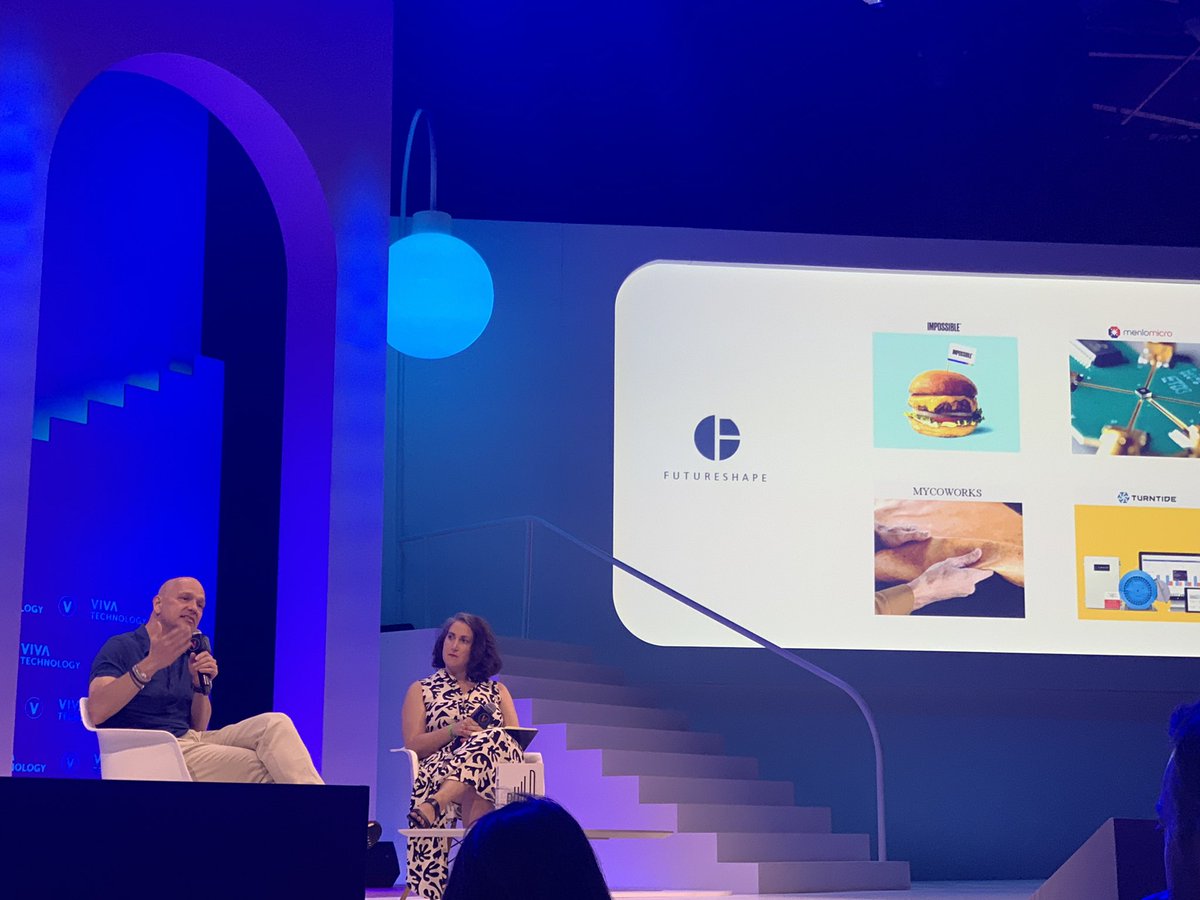 “If you are not part of the solution, you’re part of the problem.” An impassioned and refreshing speech on investment responsibility &amp; #climatechange. 
Investment in <a href="/ImpossibleFoods/">Impossible Foods</a> since 2014–wow! <a href="/VivaTech/">VivaTech</a> #Vivatech2022 #Vivatech #climatecrisis #ClimateAction #vc