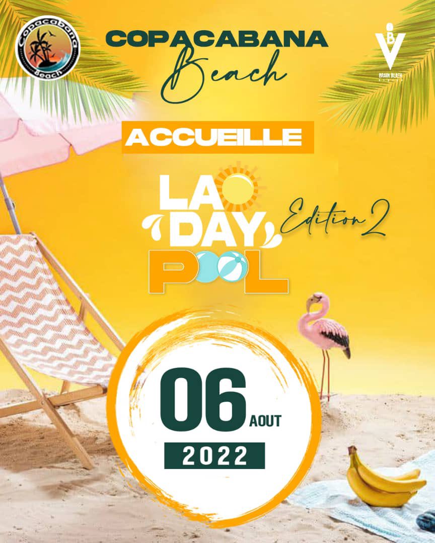 Ladaypool2's tweet photo. L’août, bienvenue l’été et les vacances, il fera chaud.le moment idéal pour un événement comme #la_daypool_tg dans un atmosphère favorable pour cette type de saison. Permettez nous de vous proposer :
Une date:06 août 2022
Un lieu:COPA CABANA BEACH
@228Events @228togoviwo https://t.co/shSiHuOH4G