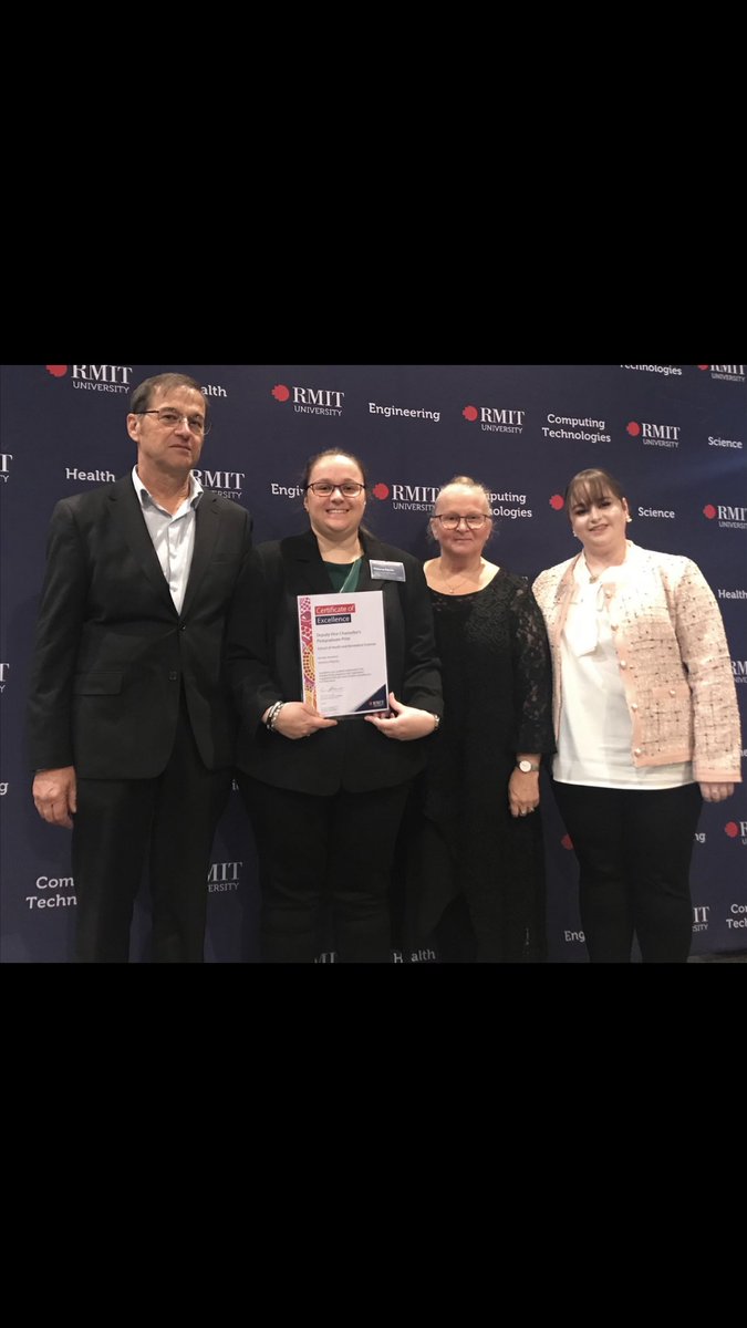 SNGMHLD's tweet photo. One of our awesome nurses Tori recently travelled back to the RMIT University, Australia where she completed her Masters. Not only that, she was awarded the Deputy Vice Chancellors Postgraduate Prize! Well done Tori! @colcowie https://t.co/qza63AbmCm