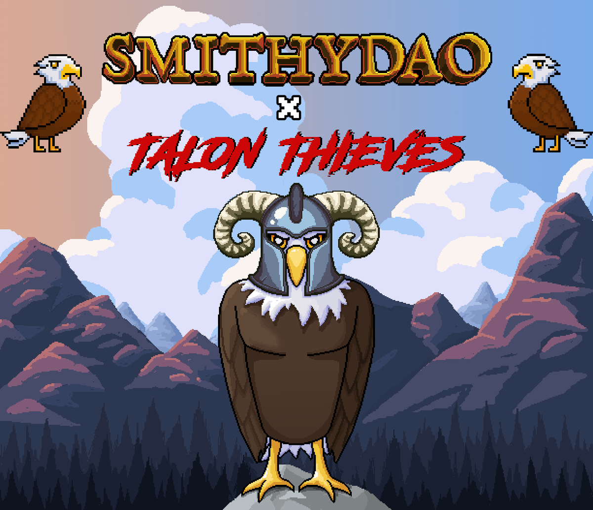 SmithyDAO's tweet photo. Collab giveaway

SmithyDao x Talon Thieves

10x wl spot for @talonthievesNFT 
  
To Enter: 
1️⃣ Like &amp; RT
2️⃣ Follow @smithyDAO &amp; @talonthievesNFT   
3️⃣ Tag 3 friends
4⃣ React on tweet with  🪶⚔️

Ends in 24 hours. https://t.co/5z5ceK7GDt