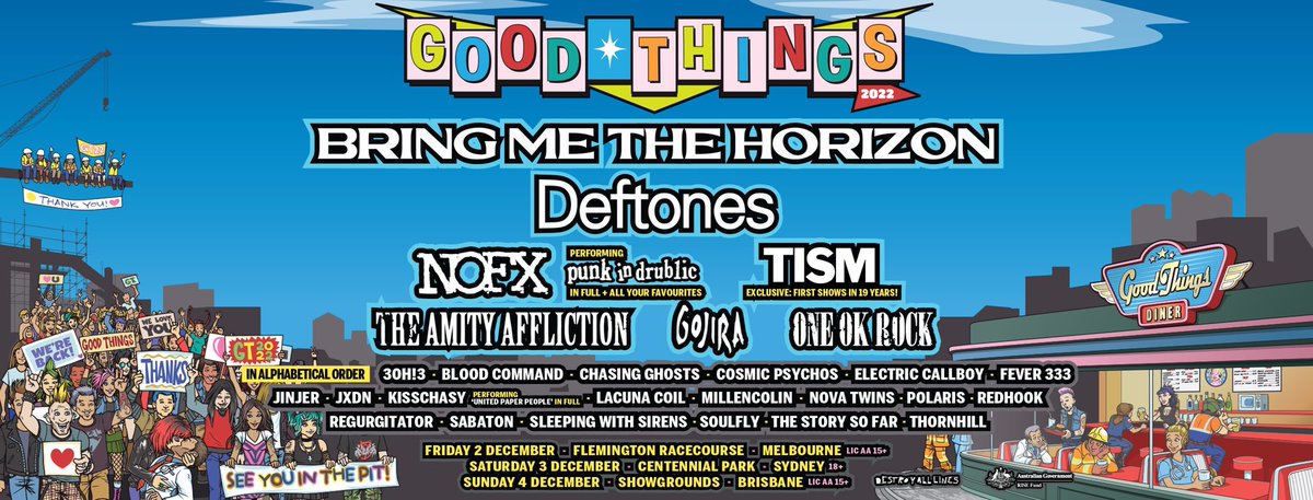 rocqnow's tweet photo. ONE OK ROCK がオーストリアで開催される音楽フェス「GOOD THINGS 2022」に登場する。同国でライブを行うのはパンデミック直前の EYE OF THE STORM ツアー以来、約2年3ヶ月ぶり。なお日本では今夏、ROCK IN JAPAN FESTIVAL 2022、SUMMER SONIC 2022、1CHANCE FESTIVAL 2022 に出演する予定。 https://t.co/rpLbr7tB7H