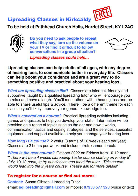 Fife Council Deaf Communication Service tweet media