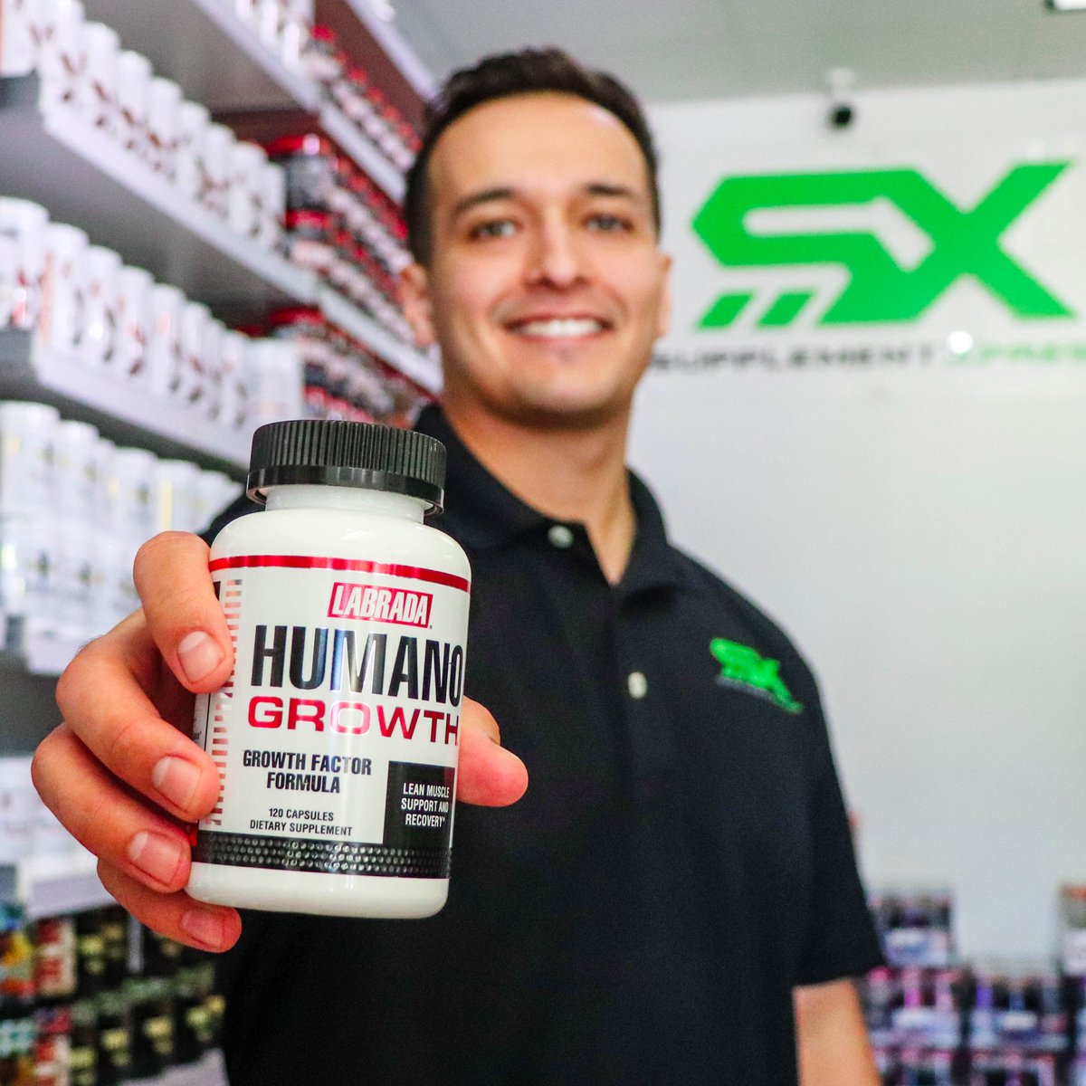With Labrada Nutrition's Humano Growth, your testosterone and GH levels are 🔺boosted🔺. Meanwhile, your recovery time after workouts decreases, allowing you to hit the gym again that much sooner and break through stubborn plateaus. 🔥🔥