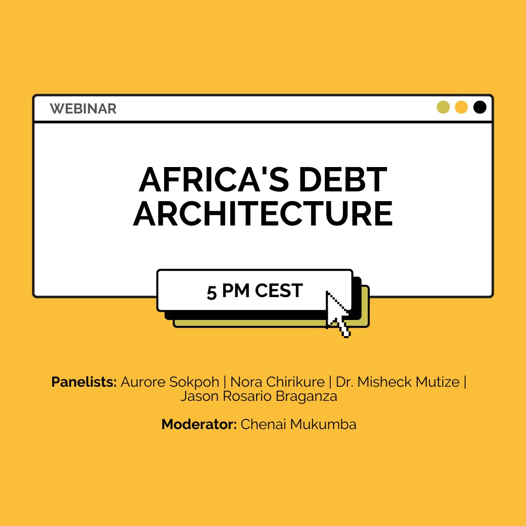 APRI_Africa's tweet photo. Join us for an afternoon with APRI on 22 June, a week from now. At 2 PM CEST, we speak about the G7 &amp; Climate Action in Africa. At 5 PM CEST, we turn our attention to Africa's debt architecture. To register and access the webcasts, visit https://t.co/Bqwnjw24Js https://t.co/iTL7ofgIrI