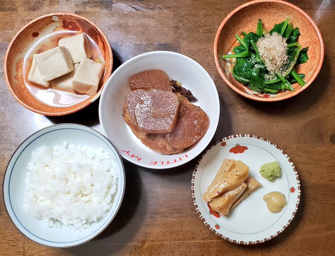 ウチの晩飯です… 