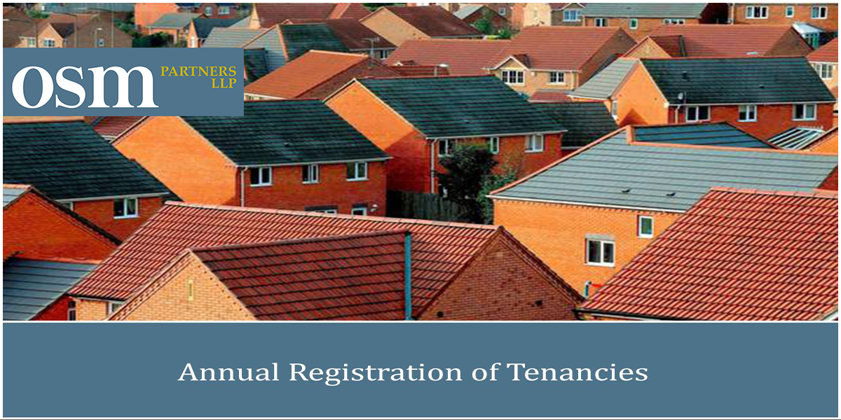 <a href="/osm_partners/">OSM Partners LLP</a> LLP Property team review the new legal requirement on landlords to register their tenancies annually with the <a href="/RTBinfo/">Residential Tenancies Board</a> osmpartners.ie/annual-registr…