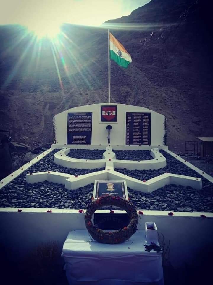 MishiAmit's tweet photo. Salute to the bravehearts of Galwan Valley who pushed China away from our territory and took down more than 35 Chinese soldiers, this day of June, two years ago. 

Salute. Gratitude. Pride. https://t.co/6FClq8nepn