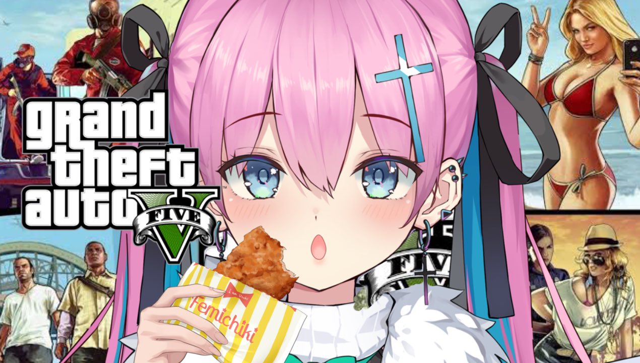 天羽生せら ໒ 新人vtuber 配信告知໒ 本日22時 Gta5ストーリー お腹空きすぎてるので片手にファミチキ装備して挑みます 2時間ぐらいまったりストーリー進めるよん っ C 待機所 T Co Mwlmq3filq 天羽生の神話 Gta5