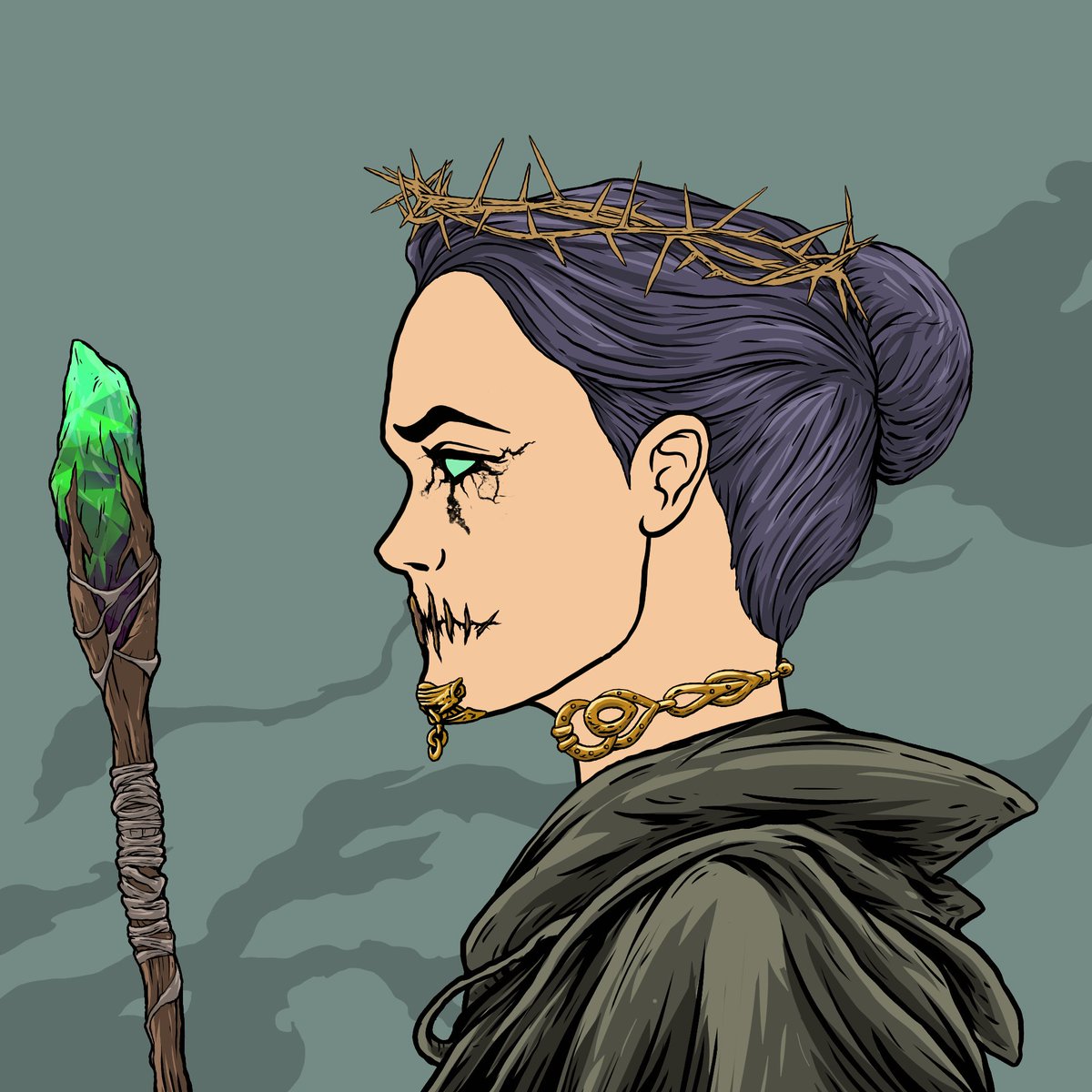 “The day of reckoning is near,” said Lilith.

But spare the weak and powerless. We are not one to take but the one to break — the shackles of unjust rule.