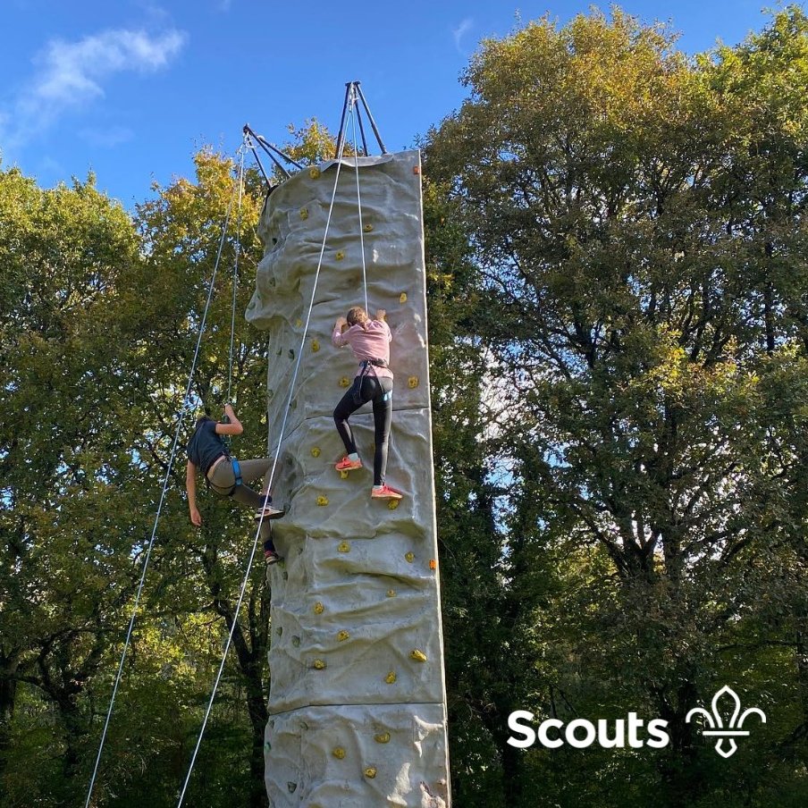 DevonCountyShow's tweet photo. We're excited to have @DevonScouts and their climbing wall with us at Devon County Show this year! We can’t wait to have a go.
#dcs2022 #devonscouts #devon https://t.co/bgNxemjYAI