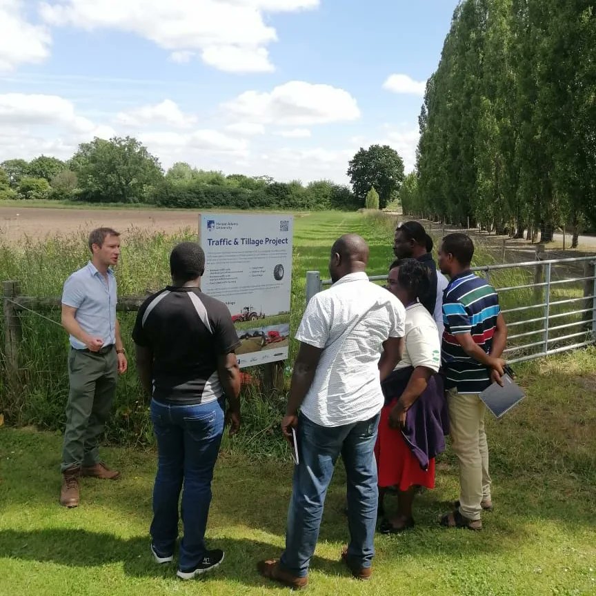 MarshalPapworth's tweet photo. Following sessions on #cropestablishment yesterday, our students are at the @ArableEvent today to help consolidate their learning 🚜🙌🌱#arableevent #crops #students https://t.co/LRJcl7KzGw