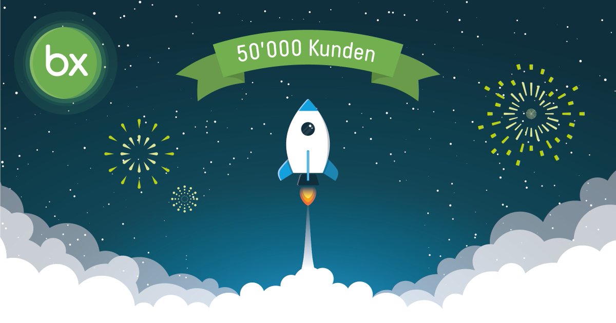 Die bexio-Community wächst! Wir sagen DANKE und freuen uns über 50'000 Selbstständige, Kleinunternehmen und Startups, die mittlerweile auf unsere Schweizer Business-Software vertrauen. 🎉 Mehr Infos findest du hier: bit.ly/3HsE6j6 #buchhaltung #businesssoftware
