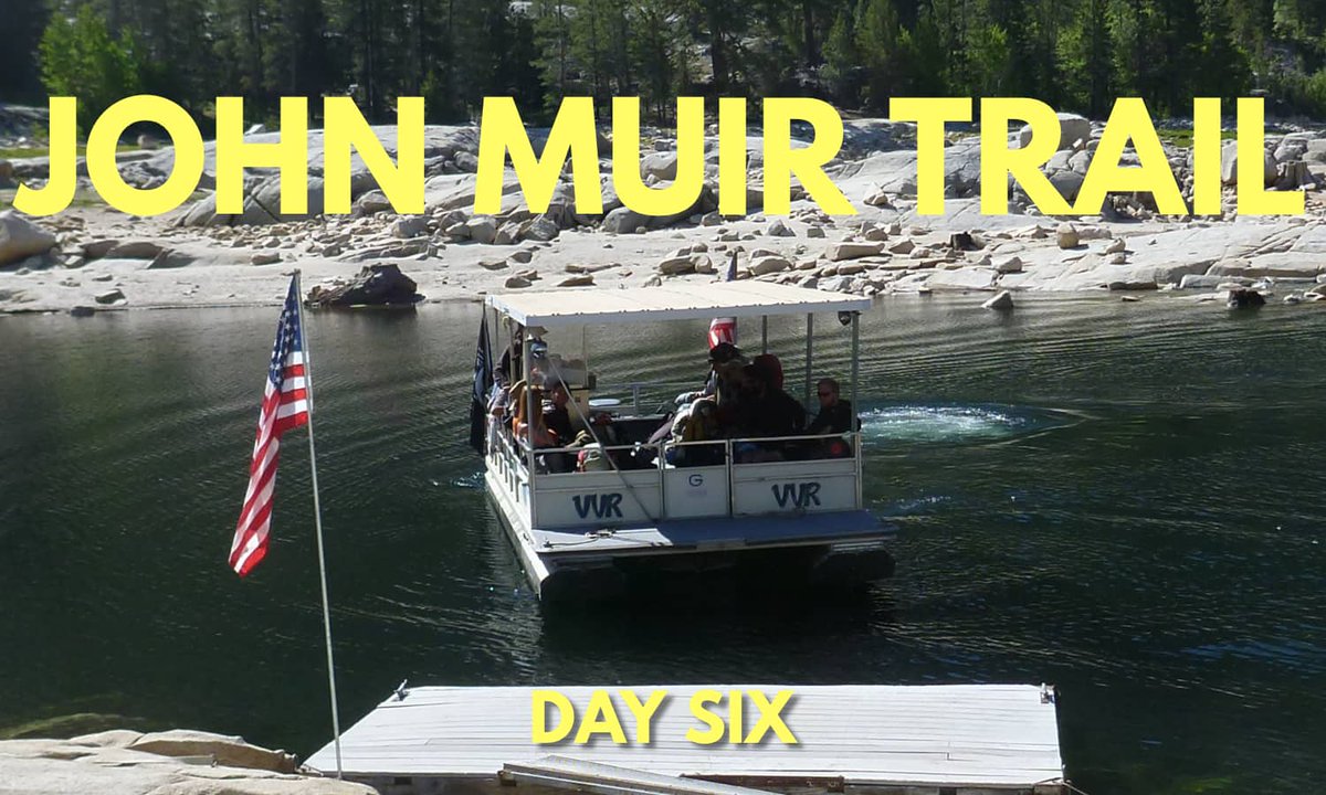June 15, 2012.  Day six on the #JohnMuirTrail. 0 miles. After a ferry ride across Edison Lake, the day was spent relaxing (and eating) at <a href="/vvr/">Vermilion Valley</a>. 

Read more: fordsbasement.com/john-muir-trai…