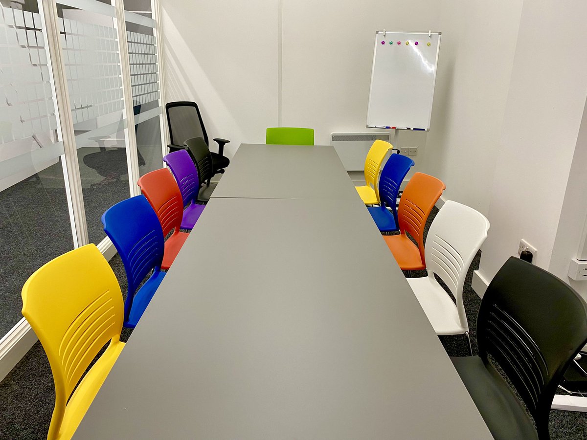 AMRWales's tweet photo. Great to meet up with @StGilesTrust #Swansea Team as we move closer to opening the new office in July. Last furniture delivery today, Rainbow 🌈 Room 🪑 Now just need our final Info &amp; Comms bits &amp; we can open our doors to provide a #welcoming #supportive hub #Past2Future #HWB ! https://t.co/JmZKeTBk6Q