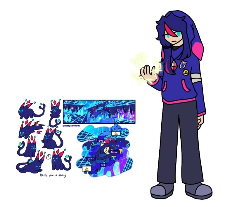 Divinity_AU's tweet photo. guys guess what, a new character of Divinity cast
meet the human who has electricity magic, Victor Kosmima!

※also he got 8 simps one day after his ref sheet was released-

Bover (Og!Victor) ref sheet on the left by: @kittycat0609
(untag when reply thxs)
#DivinityAU #DivinityBnB https://t.co/YBaIJpgkCf