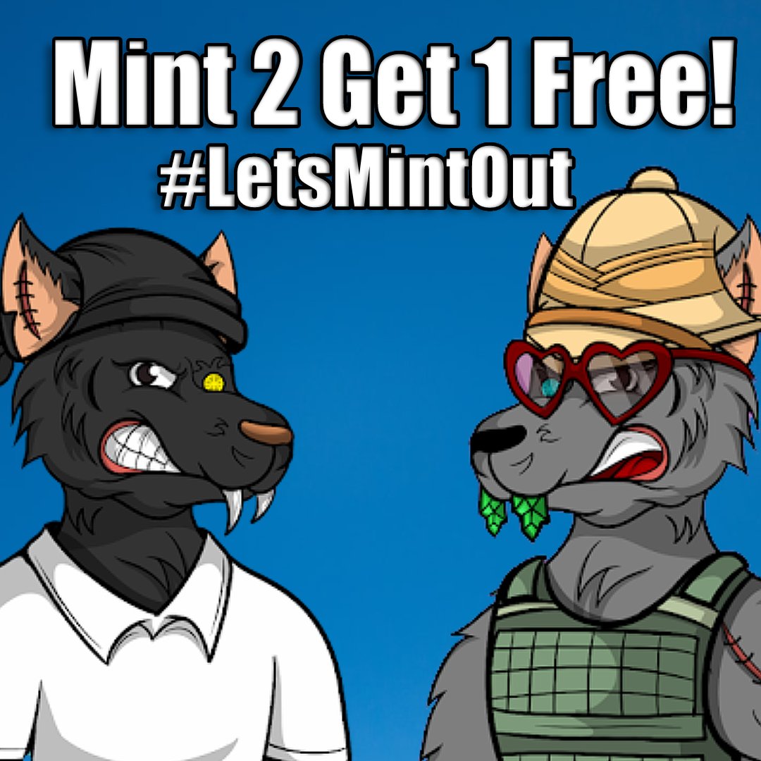 TheCyborgWolves's tweet photo. 5 months ago on January 15, TCW launched for the very first time. β€οΈ
To commemorate this special event, we are doing a mint 2 get 1 free! πΊ
Special deal lasts 48 hrs.
You can mint Werewolves here! πhttps://t.co/unzjdVkoOC
-
#NFT #NFTCommunity #NFTCollection #LetsMintOut https://t.co/23veVoCLdf