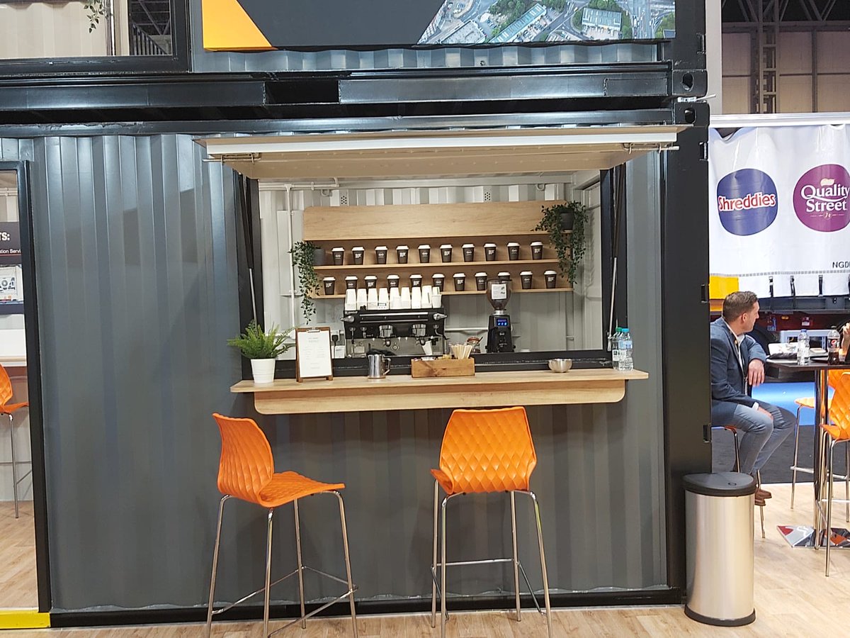 RailFreight's tweet photo. Day 2 of @multimodal 2022 โ why not come along to our stand 6020 for a coffee and to find out what our end-to-end intermodal logistics package can do for you.
#intermodallogistics #railfreight #onejourneyoneprovider #ourterminals #ourrail #ourroad https://t.co/y9kCNv7Wws