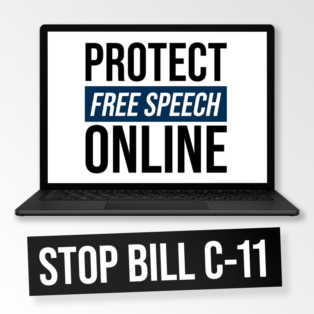 As Prime Minister, I would introduce a Free Speech Act, to repeal the Liberals censorship Bill C-11, and scrap their "Digital Safety Commissioner" position.

Get rid of the gatekeepers and state censors. Protect free speech online.
pierre4pm.ca/poilievre_woul…