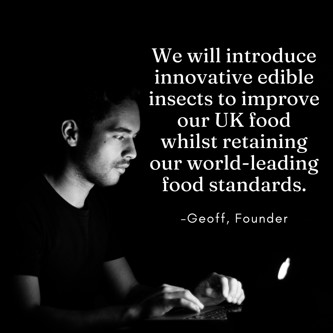 Our edible insect small businesses pioneering improved food sustainability, health impacts, and security need the <a href="/foodgov/">Food Standards Agency</a>'s backing. 

#BringBackCrickets #FoodSystems