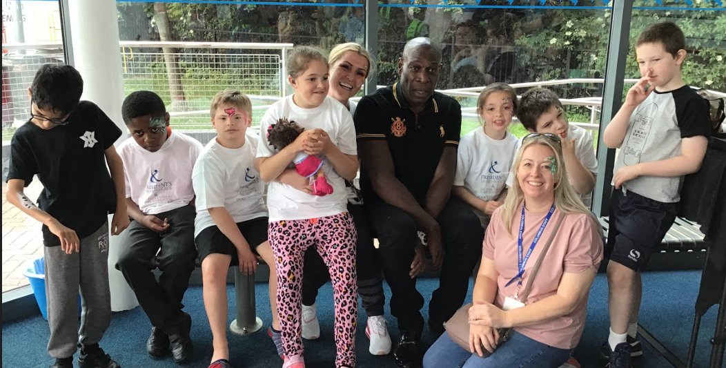 Some pupils in Giraffe class got the opportunity to take part in the President's sports club event. The students had a great time, especially as we got to meet the world famous champion Frank Bruno.