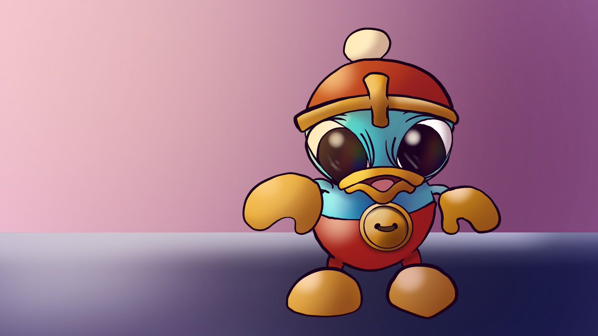 I love tiny bug eyed baby plastic Dedede