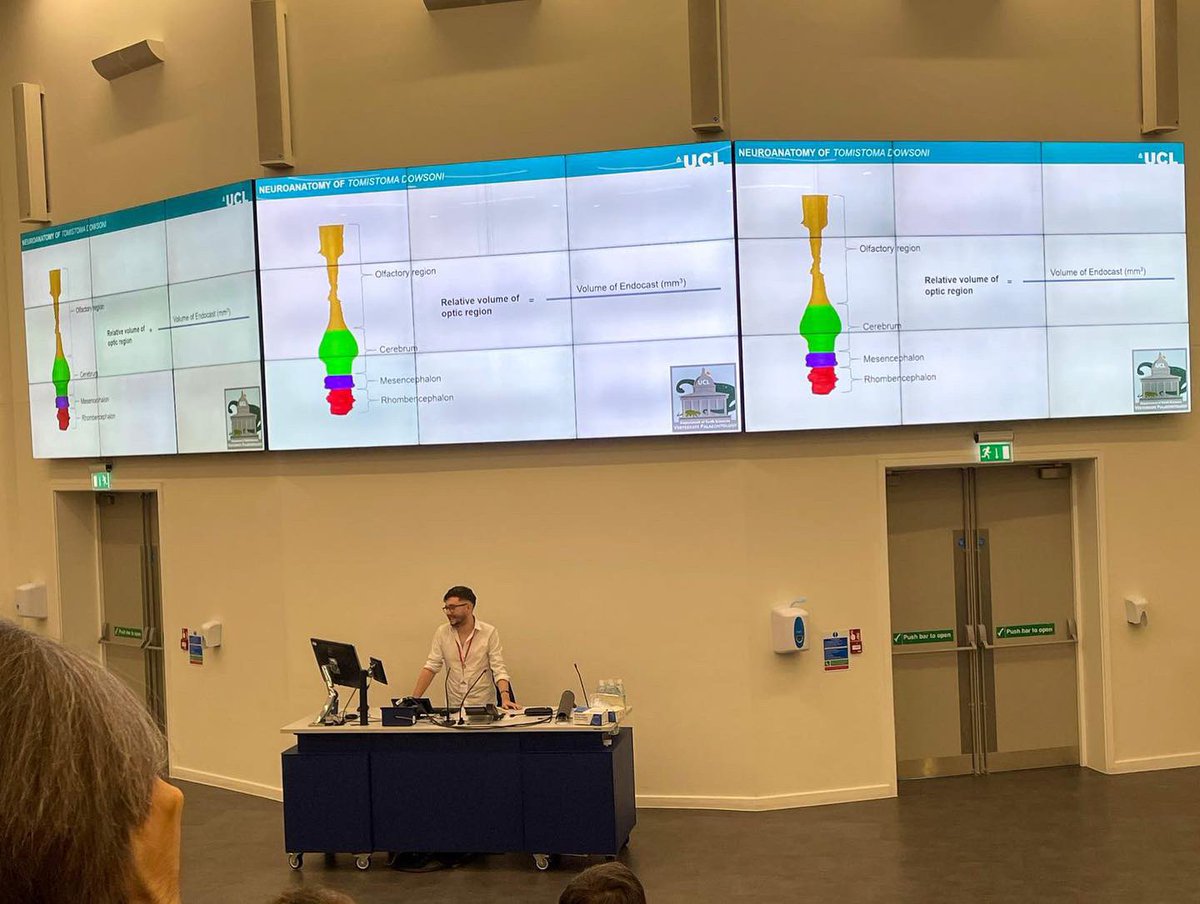 palaeoburke's tweet image. First talk at a conference completed ✅ had a great time talking about my research on Tomistoma dowsoni at ProgPal today! @ProgPal2022 #ProgPal22