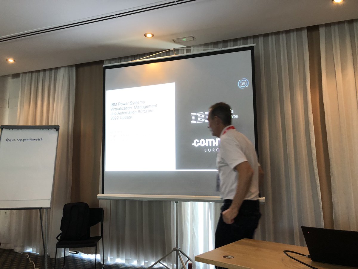 aklyachkin's tweet photo. Automate everything! With @idrobinson at #CommonEurope Congress 2022. #CEC2022 #Automation #IBMPower #Ansible #IBMChampion https://t.co/qaD1zO2CXG
