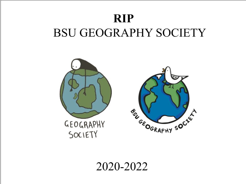BSUGeographySoc's tweet photo. Thank you and Goodbye...

Best Wishes,
Oliver, Toby and Tiger
🌎🌍🌏 https://t.co/gBpootUe4D