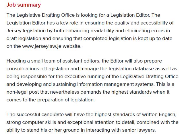 Legislative Drafting Office, Jersey tweet media