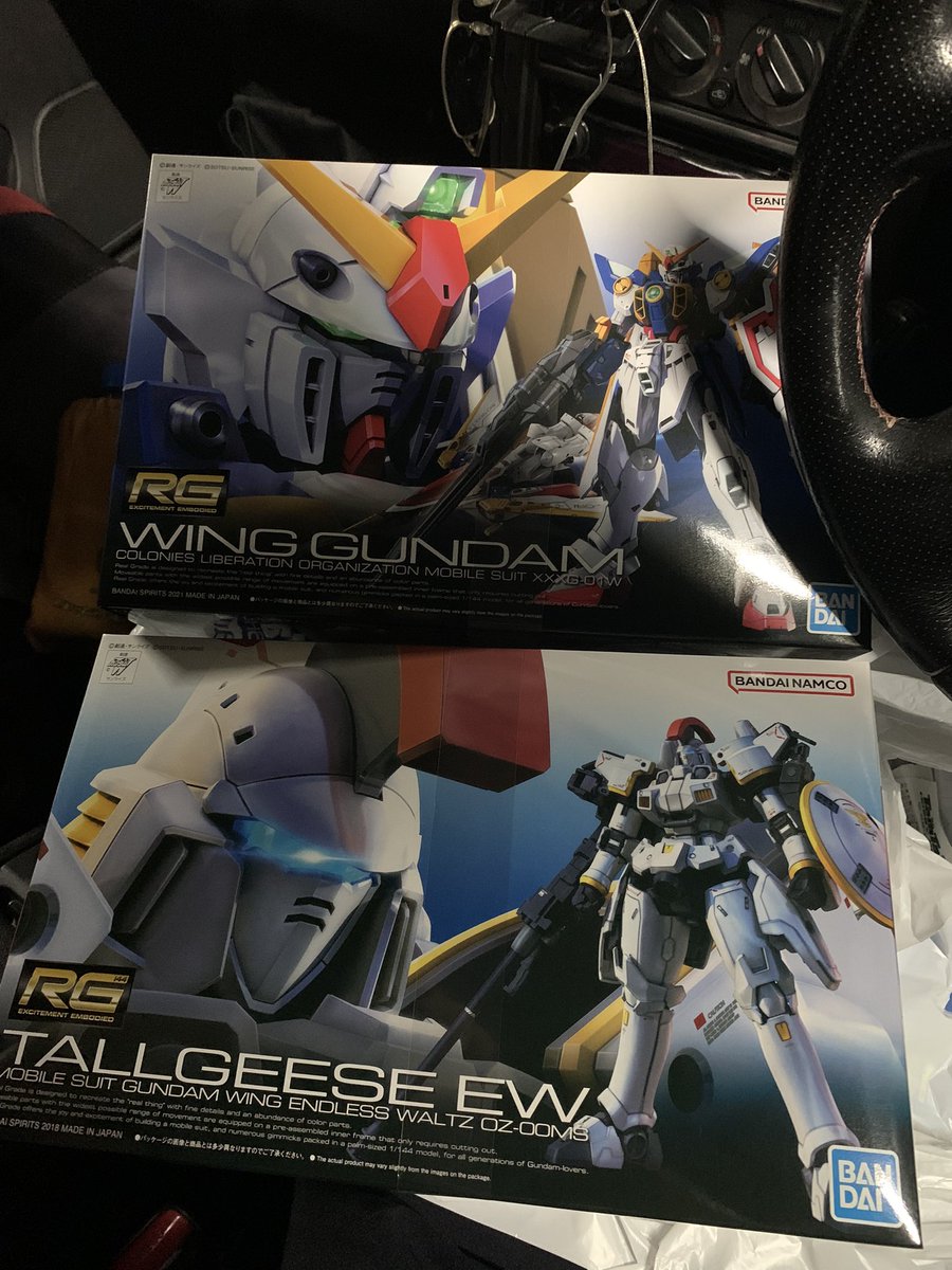 RGトールギスをゲットできました♪😆
ウィングガンダムはおまけ😃
#ガンプラ #ガンプラ再販