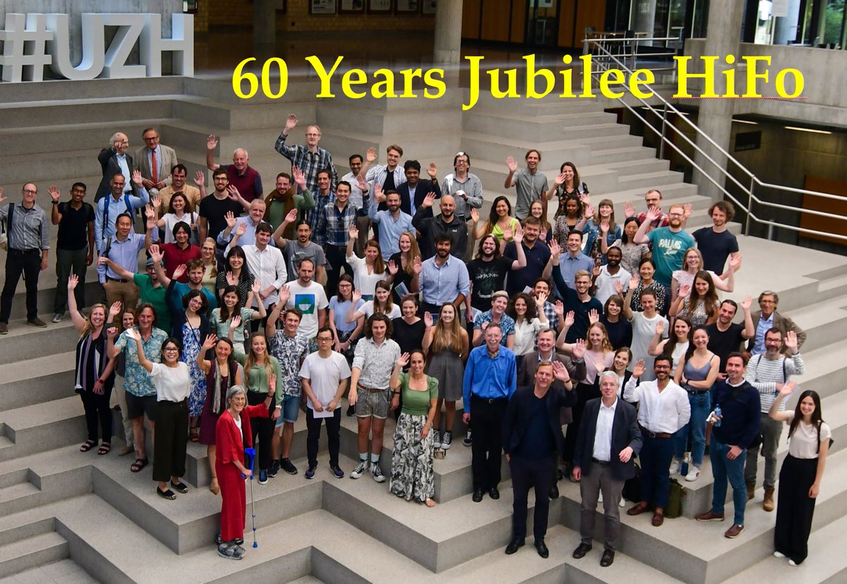 Celebrating today the 60 Years Jubilee of our institute, the Brain Research Institute at @UZH! See also hifo.uzh.ch/en/events/Jubi… and news.uzh.ch/en/articles/20…