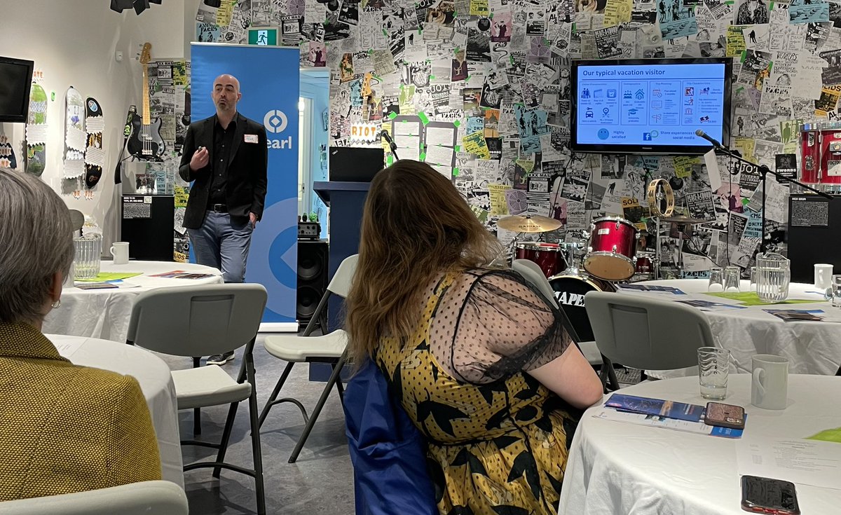 Happy to be <a href="/Mount_Pearl/">City of Mount Pearl</a> to participate in a Tourism Opportunities Session today. Awesome exhibit at <a href="/AdmiraltyMuseum/">Admiralty House Communications Museum</a> , come by and check it out! #wearetourism