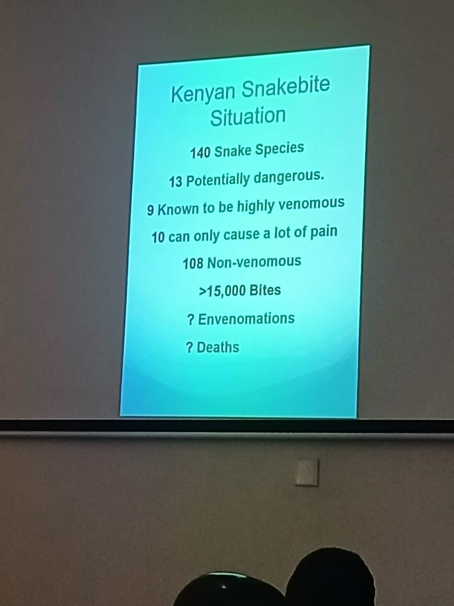 MeTAKenya2018's tweet photo. Dr.Erulu, an expert in snakebite management reiterated the importance of political solutions eg more funding for snakebite research, anti-venoms and healthcare provision and evidence-based first aid and medical management protocols.
#EndNTDs #snakebitemanagement #wednesdaythought https://t.co/CAl4ZpFZkV