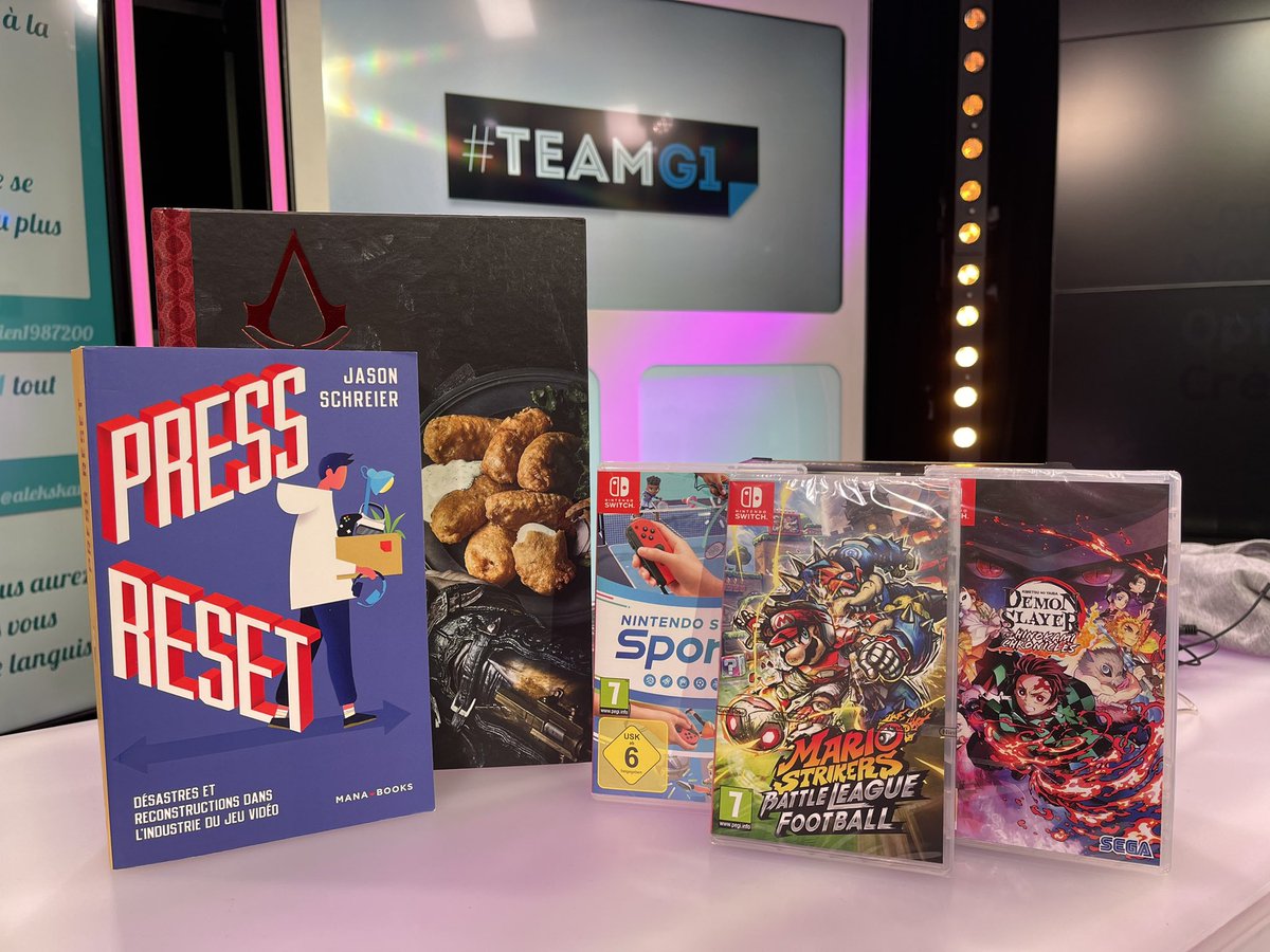 gameone's tweet photo. On vous fait gagner des cadeaux ! 🎁🍀

Pour être tiré au sort RT ce tweet ou commentez avec le hashtag #TEAMG1 🔥 #Concours https://t.co/4mj4WQUiWQ