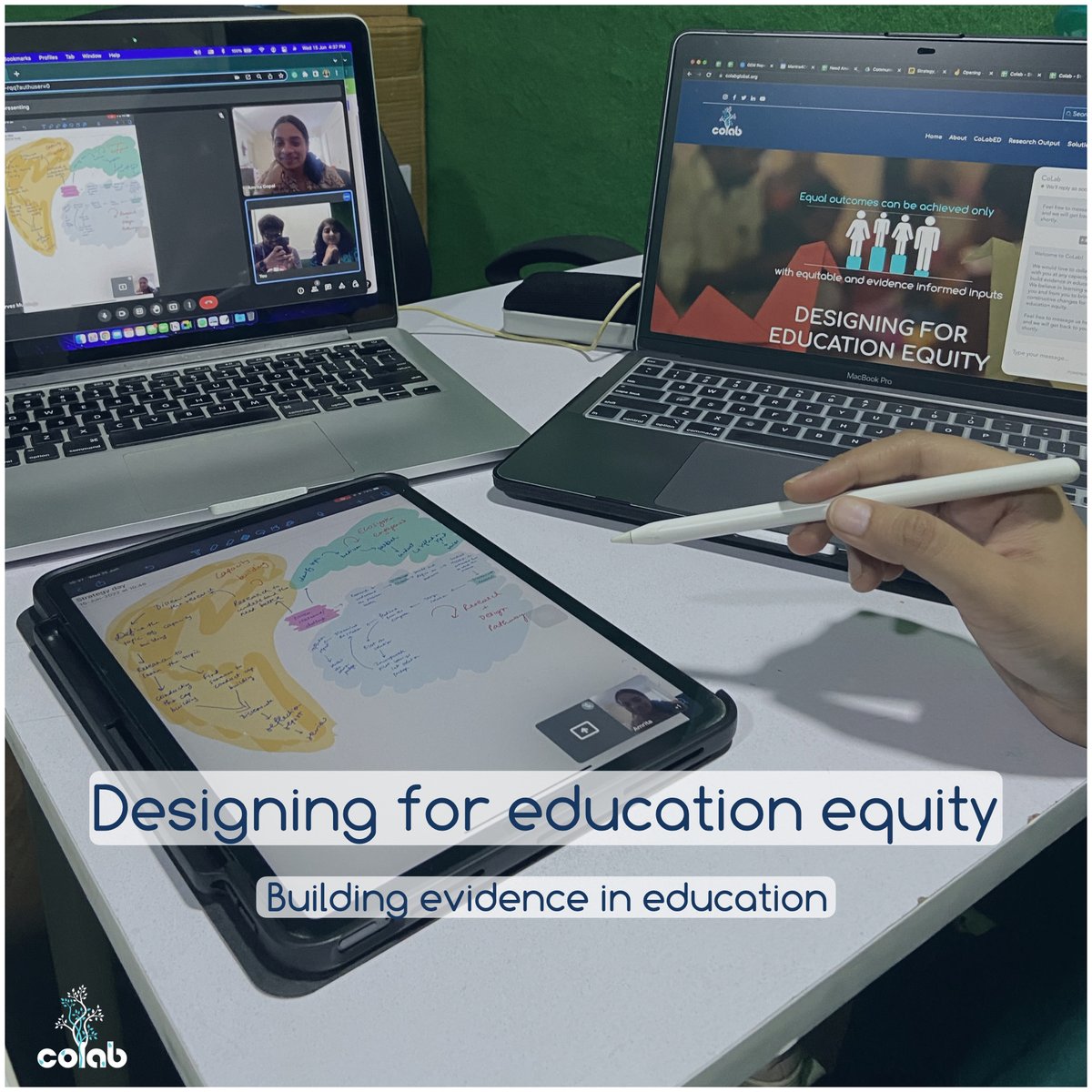 CoLab_Global's tweet photo. Designing for creating enriching learning experiences for every child.
#EvidenceInEducation
#CoLabGlobal https://t.co/OEL8P8ENo9