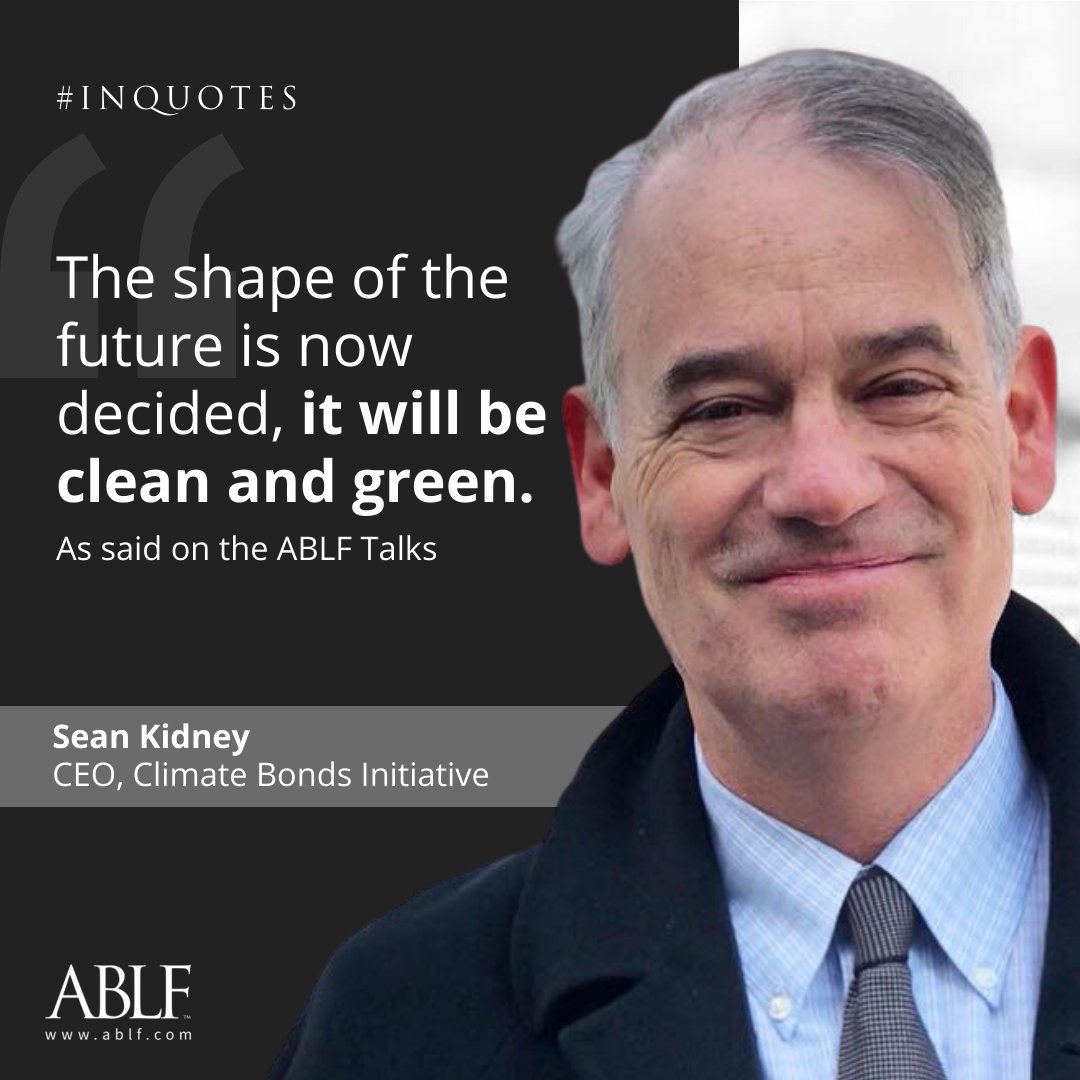 ablf's tweet photo. #INQUOTES: #ABLF network member, @SeanKidney, CEO of the @ClimateBonds, is working to mobilize global capital for #climateaction
Visit https://t.co/HWk7NpYWib to watch Sean Kidney share his views at the ABLF Talks.
#ablfleaders #leadership #ablfalumni #ablftalks https://t.co/avJxoqEkM4