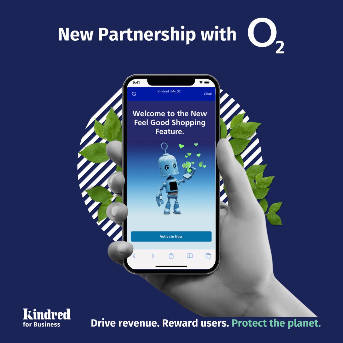 We are very excited and proud to announce that we have launched a unique and innovative partnership with Virgin Media O2 to help their customers become more sustainable consumers.🌲 
partners.kindred.co/o2/signup-land…  #o2uk #techforgood #kindred #technology #sustainable #partnership