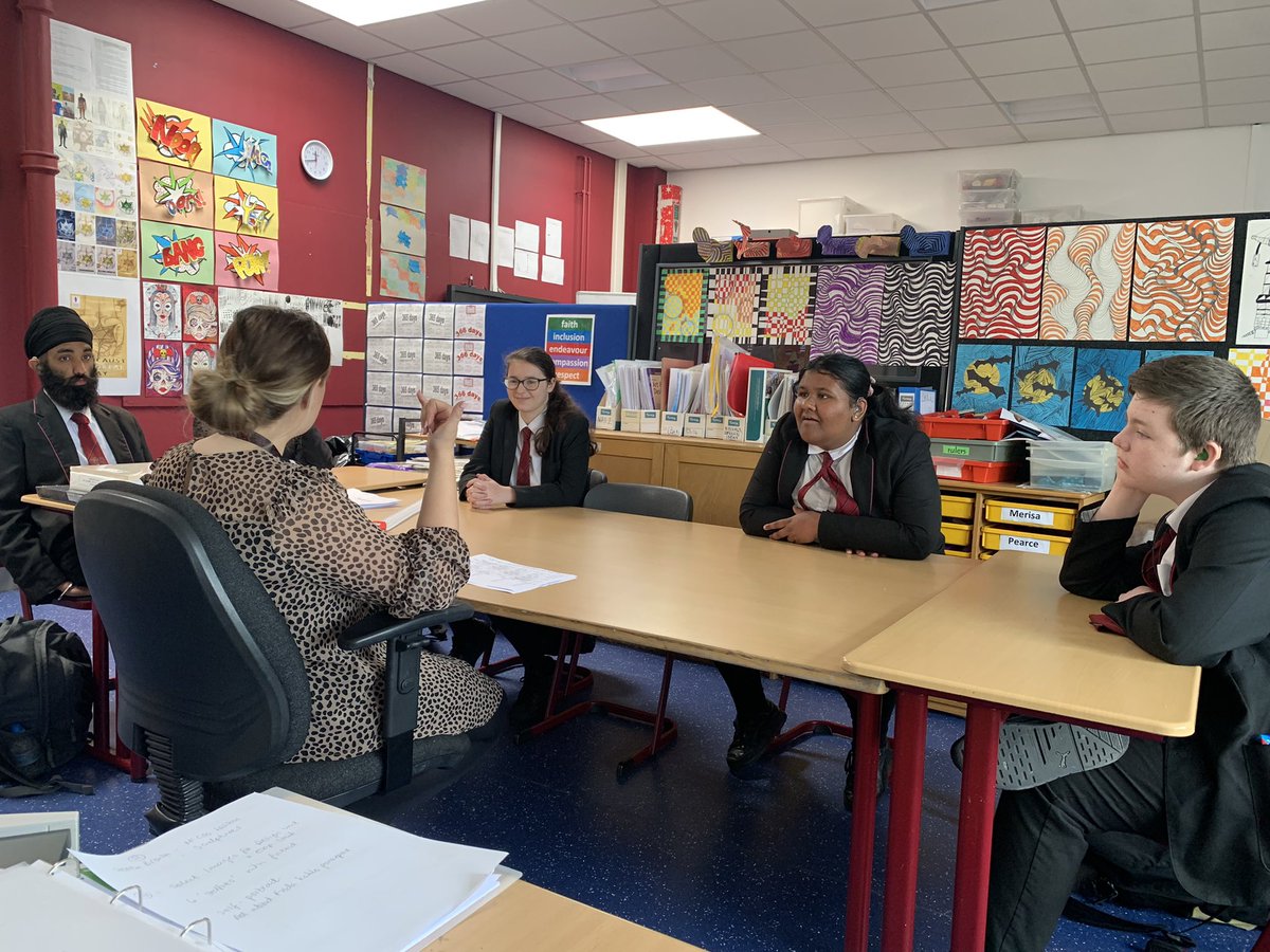 Today we welcomed some of <a href="/St_Rochs/">St Roch's Secondary</a> ex-pupils back into the Department of Deaf Ed to learn about their journey from leaving school until now. They shared their experiences of apprenticeships, college, university &amp; work. Wonderful role models for our pupils! #DYW #DeafRoleModels