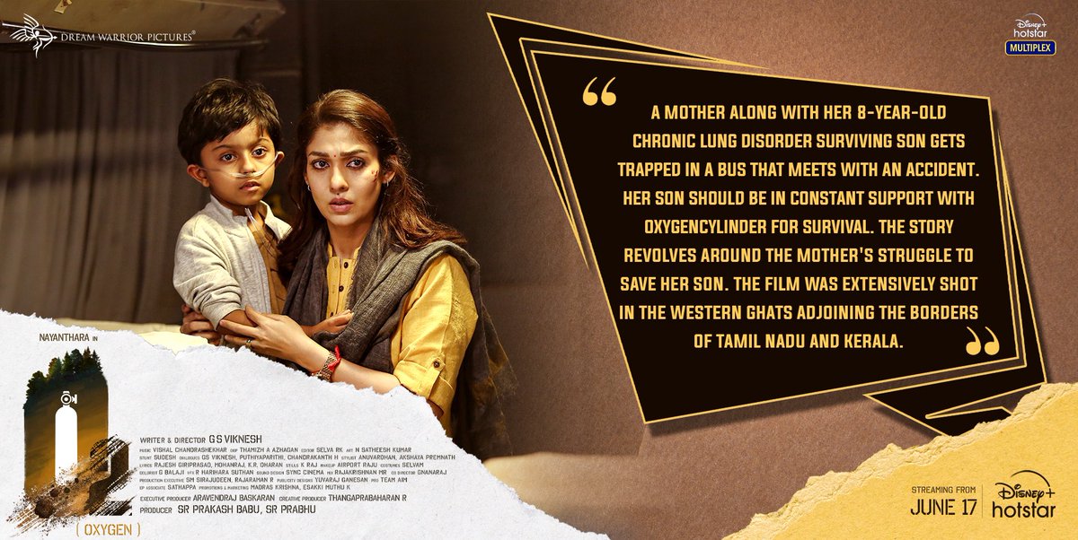 DreamWarriorpic's tweet photo. #O2 Facts

#Nayanthara @GsViknesh  @disneyplusHSTam 

#O2onHotstar #O2TheFilm #O2FromJune17 https://t.co/vUz54QQw9c