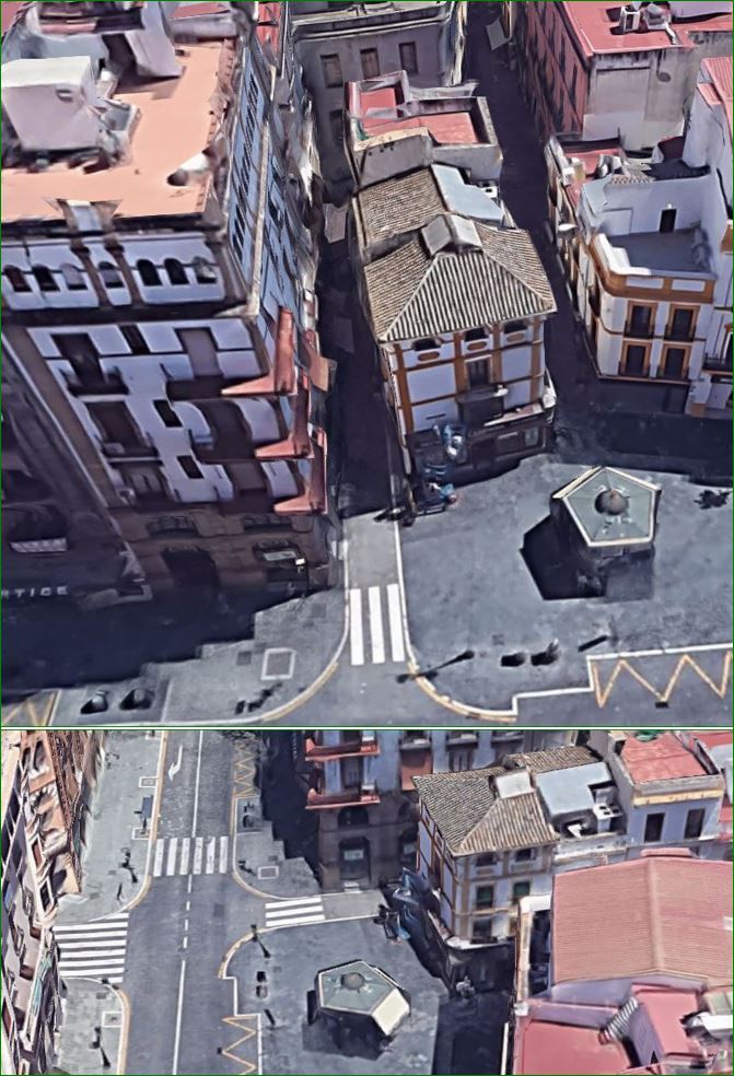 SOSterritorios's tweet photo. En #Sevilla se suceden las #OlasDeCalor desde hace años.
En un sitio como #LaCampana que soporta un elevadísimo #Tráfico de #Autobuses de #Tussam, #Taxis, furgonetas de reparto, etc., @Ayto_Sevilla en lugar de #PlantarÁrboles, planta #Toldos.
#CiudadContaminada #CiudadInvivible‼️ https://t.co/thBuRFvwMY