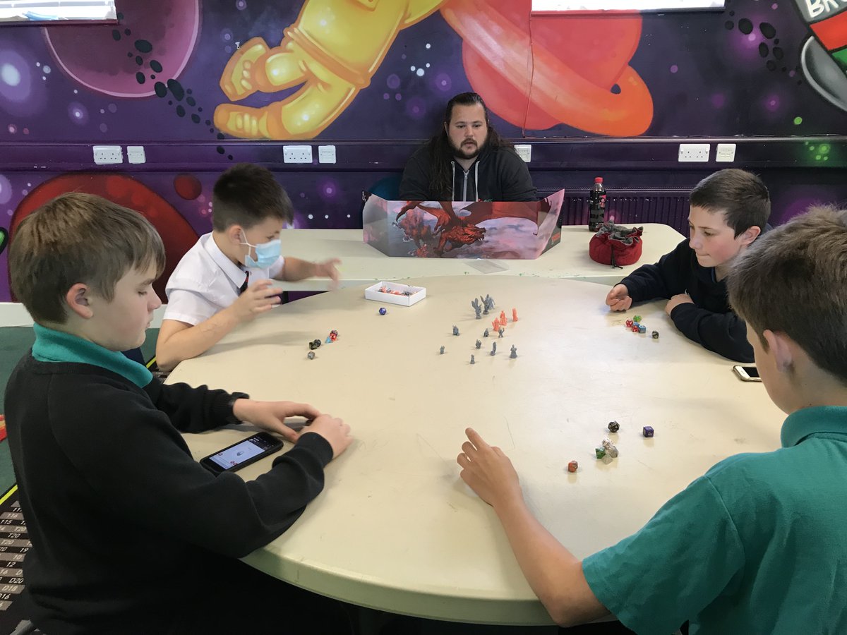 Todays blog post for #YouthWorkWeek is about our POINT Dungeons and Dragons Group!

Dungeons and Dragons  fit in with the 5 ways to wellbeing through , #Keeplearning and #weareconnected  🧙‍♀️🧙‍♂️

pointypt.org.uk/point-news/dun…
<a href="/CWVYS/">CWVYS</a> 
#ThisIsYouthWork #youthworkwales #gwaithieuenctidcymru