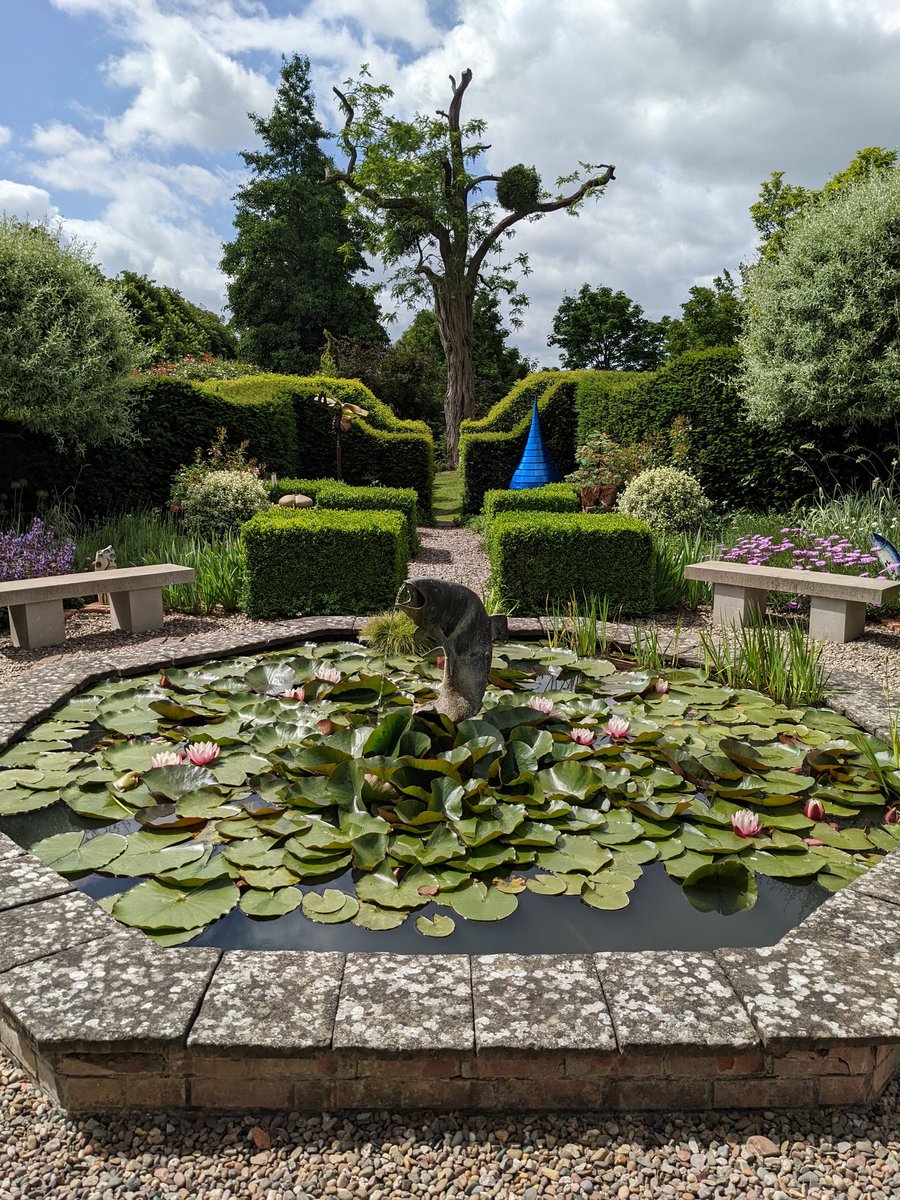 LucyParford's tweet photo. Showborough House Garden Sculpture Exhibition is a lovely place to wander around in the sunshine. It's running until this Sunday ☀️

#sculpture #garden #tewkesbury #Gloucestershire https://t.co/4oH9HZ9Fc1
