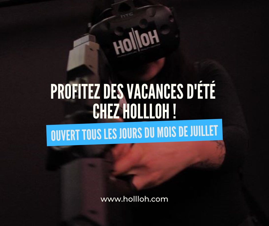 Ouvert 7j/7 pendant les vacances 🤩
Une sortie 100% FUN à Liège en famille ou entre amis 😉 hollloh.com 
#holidays #Vacances #activites #sortie #fun #VR #realitevirtuelle