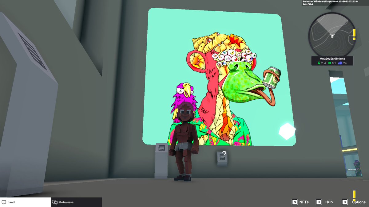 Thontrius6822's tweet photo. @TheSandboxGame @MOCDA_ I just participated in the #TheSandbox weekly contest for a chance to win 200 mSAND! Here is my favorite piece from the exhibition, check out my screenshot below!
👇 https://t.co/rgnCMZMlYu